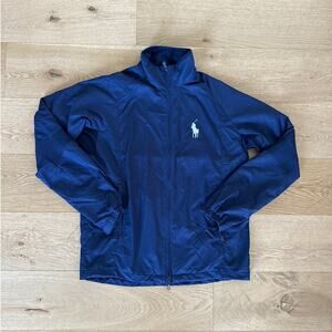 Ralph Lauren - Polo Golf Zip Front Windbreaker Jacket Size S in Blue